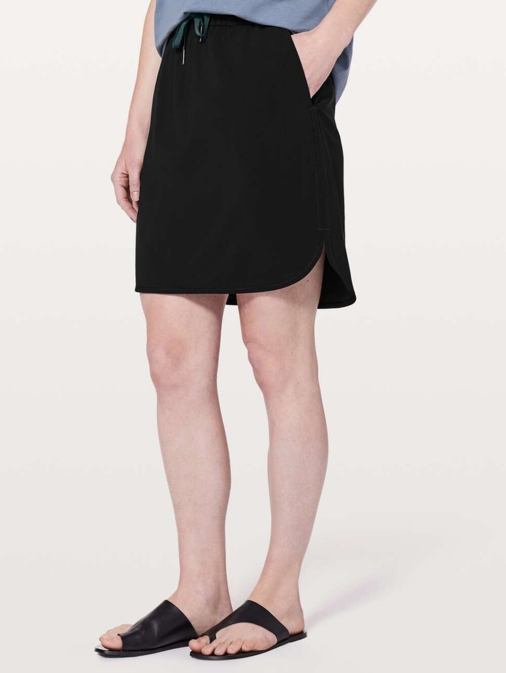 Lululemon Black On The Fly Skirt Size 6